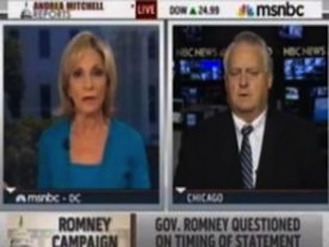 Romney Adviser Blasts Andrea Mitchell For Media Focus