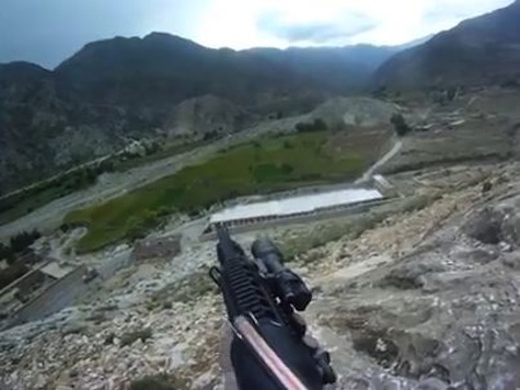 WATCH: U.S. Soldier Shot By Taliban Gun Fire, Keeps Fighting