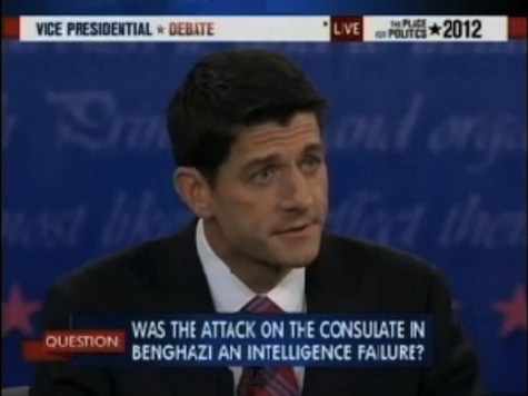 Ryan Hits Obama, Biden On Benghazi