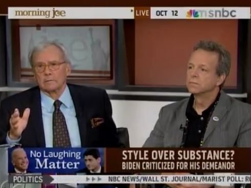 NBC's Tom Brokaw Scolds Biden For 'Laughing During A Discussion About Thermonuclear War'