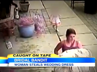 Woman Tries On Dress, Walks Out Of Bridal Store