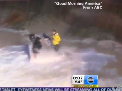 WATCH: Weather Reporters Get Blown Around, Washed Away, Stuck In Sand