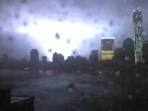 Sandy Update: Transformer Appears to Blow in New York City
