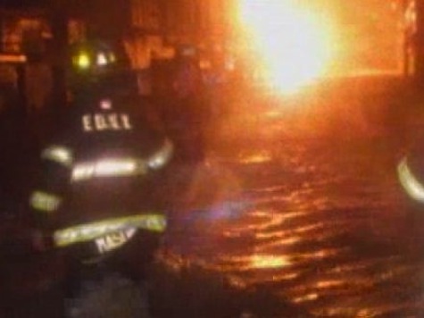 Massive Fire Destroys 50 Homes In Submerged Queens Neighborhood