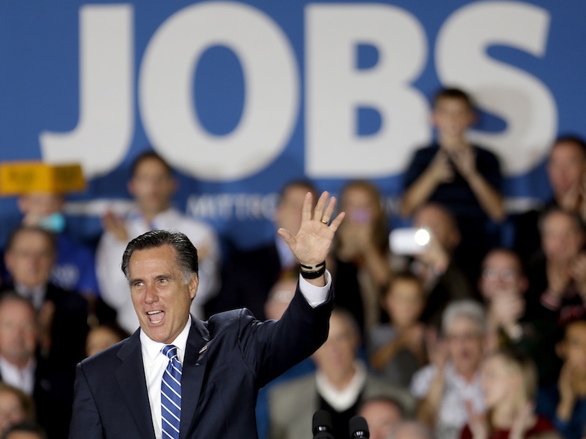 Romney Makes 'Closing Argument' To Pumped-Up Wisconsin Crowd