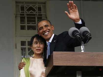 Obama Repeatedly Misprounounces Burma Human Rights Activist's Name During Brief Speech