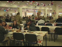 Troops Celebrate Thanksgiving In Kabul