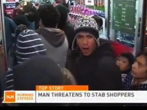 Man Threatens To Stab People In Black Friday Line