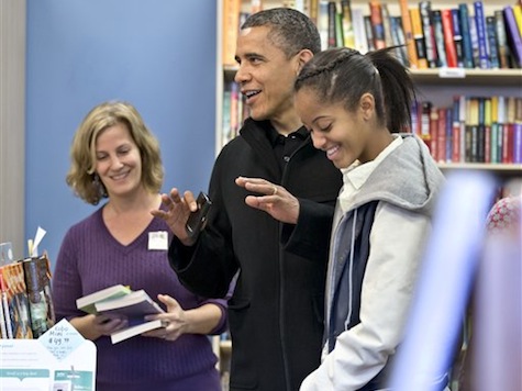 Obama Goes Christmas Shopping On 'Small Business Saturday'