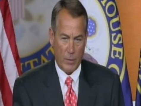 Boehner: Obama Needs To Get Serious On Fiscal Cliff Talks