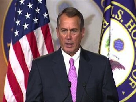 Boehner: Negotiations 'Almost Nowhere' On Fiscal Cliff