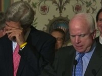 McCain Calls Kerry 'Mr. Secretary'