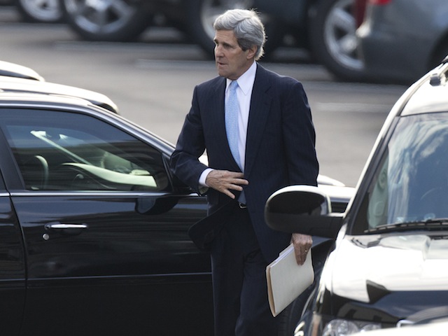 Kerry Hanging Around State Dept Ahead Of Confirmation Hearings