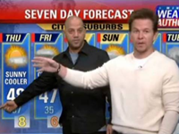 Mark Wahlberg Takes Over Local Weather Report