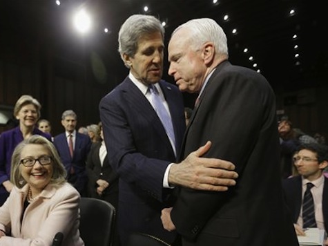 McCain Gives Ringing Endorsement Of Kerry