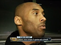 Kobe Responds To Devastating Loss