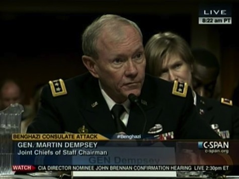General Dempsey Throws Hillary Under The Bus: No Requests 'For Support From State Dept'