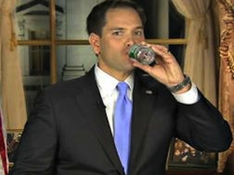 Rubio Smacks Back CBS Hosts Questions On Water Bottle