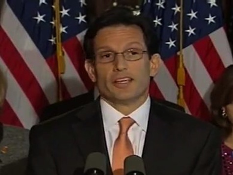 Eric Cantor To Obama: 'Stop Campaigning'