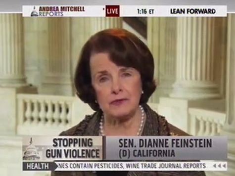 Feinstein Fantasy: Senator Claims 'All Police' and 'All Mayors' Support Her Assault Weapons Ban