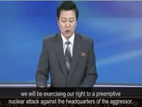 North Korean State TV Threatens Nuclear Attack On U.S.