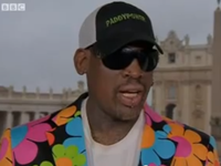 Dennis Rodman Crashes Vatican: 'I'm Betting On The Black Guy'