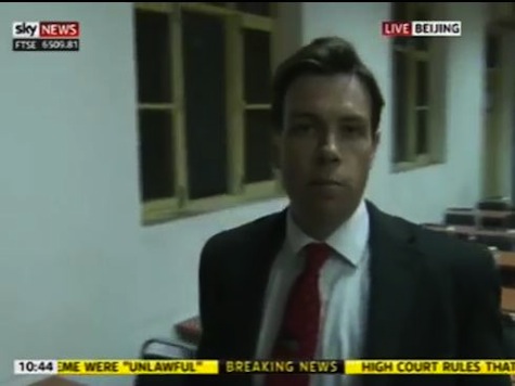 British Reporter Detained By Chinese Police While Broadcasting Live