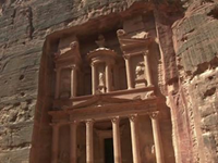 Obama Tours Ancient City Of Petra