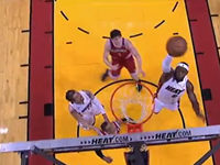 LeBron Alley-Oops To Himself