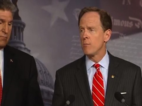 REPORT: Toomey Refused To Stand Next To Schumer At Presser