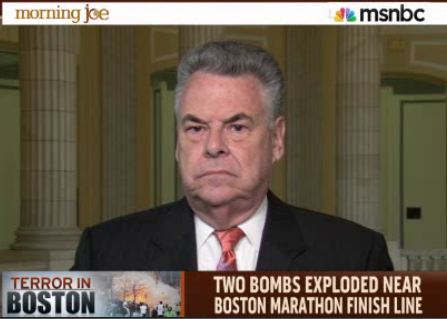 Rep Peter King: Boston Bombing Not Work of 'Amateurs'
