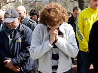 Moment Of Silence For Boston Bombing Victims