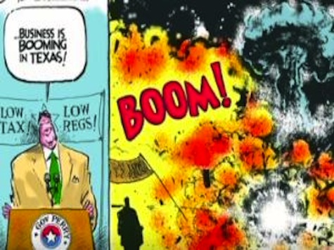 Texas Gov Demands Apology Over Newspaper's Plant Blast Cartoon