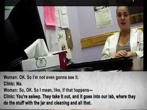 Undercover Video Shows Abortion Counselor Advocating Infanticide