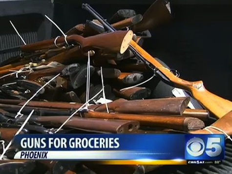 Phoenix Police Hold 'Guns For Groceries' Program