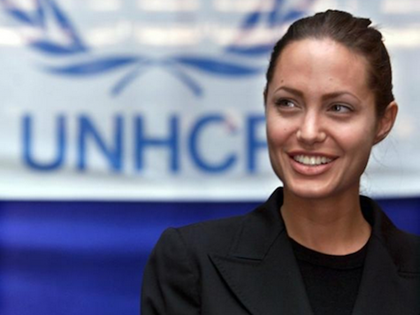 Angelina Jolie Visits Syrian Refugees