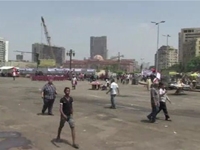 Tahrir Square Calm on Sunday Morning