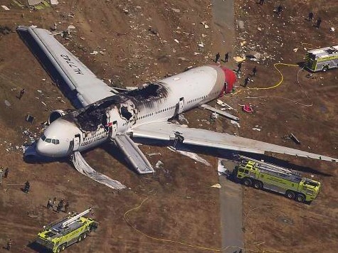 SFO Plane Crash Caught on Video