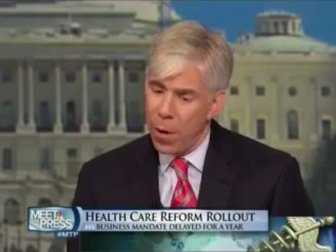 NBC's David Gregory: ObamaCare Surtax Making People Mad