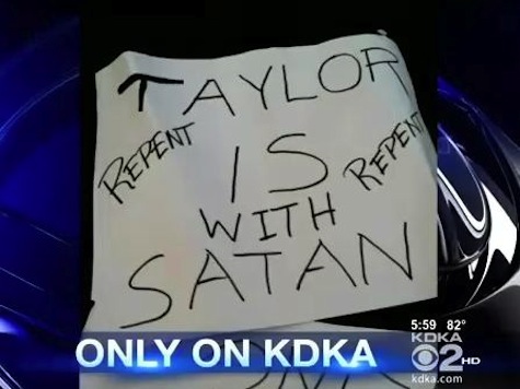 Police Arrest Man With 'Taylor Swift Is With Satan' Sign At Concert