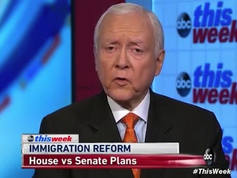 Senator Hatch Counting On House To Perfect Immigration Bill