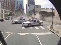Raw: Bus Camera Captures PA Building Collapse
