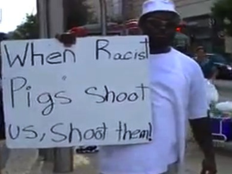 Zimmerman Protester: Shoot 'Racist Pigs'