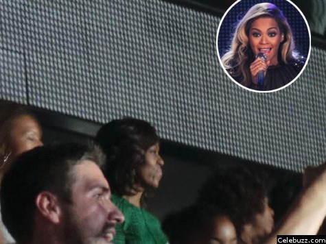 Michelle Obama Attends BeyoncÃ© Concert with Daughters