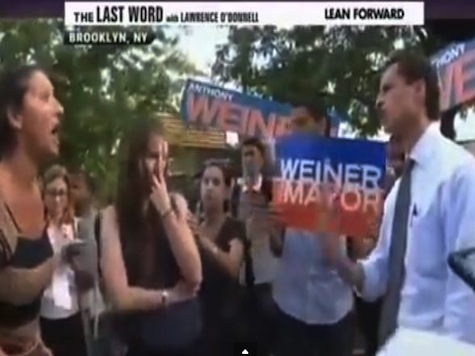 Anthony Weiner Berated By Woman At Campaign Event