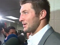 Tim Tebow on His Patriots Debut