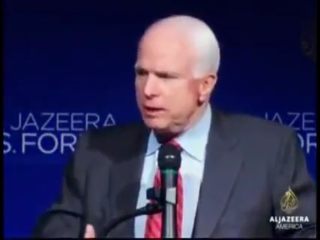 Al Jazeera America Opens With Hillary, McCain Endorsements