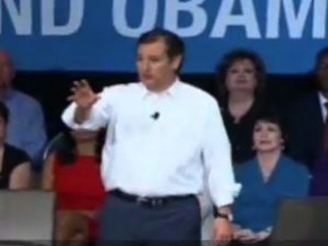 Audience Drowns Out Ted Cruz Protesters With 'USA' Chant