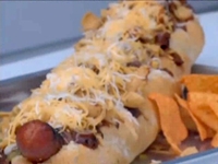 Texas Man Eats Six-Pound Hot Dog, Doesn't Win Contest