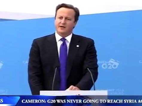 Cameron: G20 Was Never Going To Agree On Syria